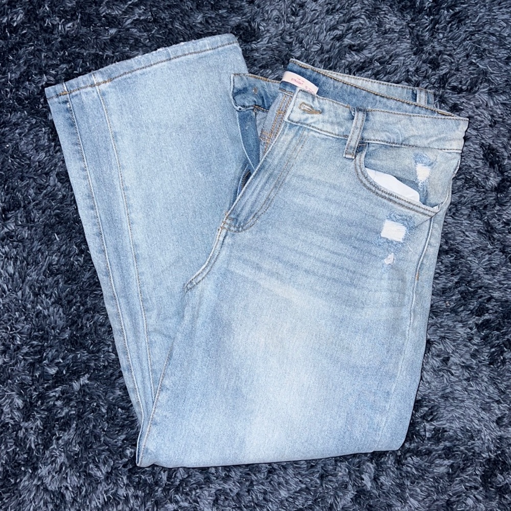 So! Straight jeans